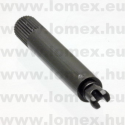 5218  TRIMM.FORGATÓ FEKETE PT15 L=38mm - 05-03-47
