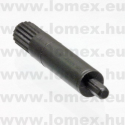 5119  TRIMM.FORGATÓ FEKETE PT10 L=25mm - 05-03-51