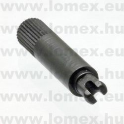 5207  TRIMM.FORGATÓ FEKETE PT15 L=25.3mm - 05-03-55