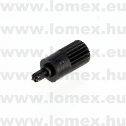 5V (   ) RoHS TRIMM.FORGATÓ FEKETE PT6 L=10mm - 05-07-92