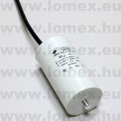 50uF  400/450V  5% MOTOR FOL ÜZEMI KÁBELES - 07-08-74