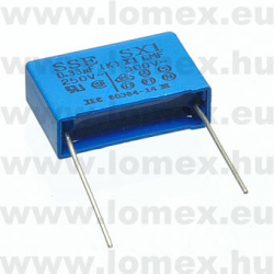 SX1-S334K300S1 (S-S) RoHS 330nF  300VAC RM22.5 10% FOL X - 07-10-47