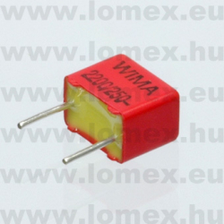 FKP2F012201D00HSSD (WIM) RoHS 2.2nF  250V RM 5.0  2.5% FOL - 07-12-09