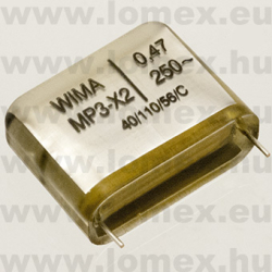 MPX20W3470FK00MSSD (WIM) RoHS 470nF  250VAC RM27.5 20% FOL - 07-12-54