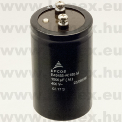 1500uF 400V B43455A158M (TDK) RoHS (EPC) - 12-20-48
