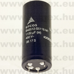 1100uF 450V B43512S5118M1 (TDK) RoHS (EPC) - 12-22-31