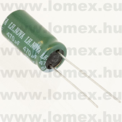 8471LFM1020LEN91E0 (FNG) RoHS 470uF 50V 10x20 LOW ESR - 12-23-75