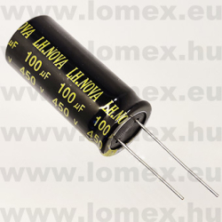 8101VBM1840LEN0110 (FNG) RoHS 100uF 450V 18x40 - 12-26-00
