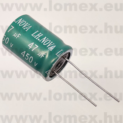 8470VBM1825RGN91E0 (FNG) RoHS  47uF 450V 18x25 - 12-26-24