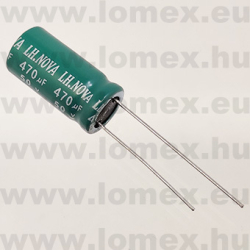 8471LFM1020LYN91E0 (FNG) RoHS 470uF  50V 10x20 - 12-26-28