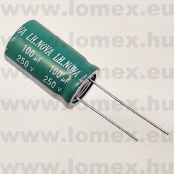 8101MDM1625LEN91E0 (FNG) RoHS 100uF 250V 16x25 - 12-26-37