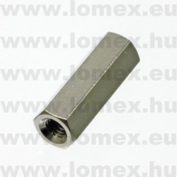 M3x15mm FÉM MSB5IM3IM3?-15 RoHS   TÁVTARTÓ FELÜLETKEZ. BELSŐ-BELSŐ - 14-00-60