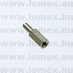 M3x10mm FÉM MSB5IM30M308?-10 RoHS   TÁVTARTÓ FELÜLETKEZ. KÜLSŐ-BELSŐ - 14-00-66