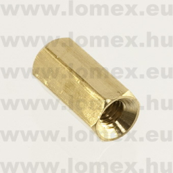 M3x10mm (FEM) BELSŐ-BELSŐ FÉM TÁVTARÓ - 14-00-90
