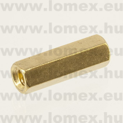 M3x15mm (FEM) BELSŐ-BELSŐ FÉM TÁVTARTÓ - 14-00-91