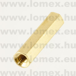 M3x20mm (FEM) BELSŐ-BELSŐ FÉM TÁVTARÓ - 14-00-92