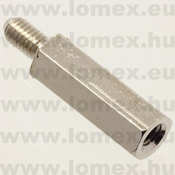 M4x20mm FÉM MSB7IM40M408?-20 RoHS   TÁVTARÓ FELÜLETKEZ. KÜLSŐ-BELSŐ - 14-01-22
