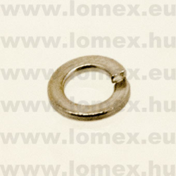 RUGÓS ALÁTÉT  M4  DIN127 ROZSDAMENTES A2 INOX - 14-01-34