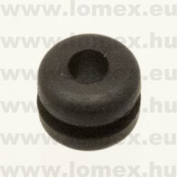 KÁBELÁTVEZETŐ GYŰRŰ    KBGY 3.2mm RoHS  FEKETE - 14-01-94