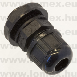 93600-0389 (MOL) PG7 3.0-6.5mm TÖMSZELENCE IP68 FEKETE - 14-01-97