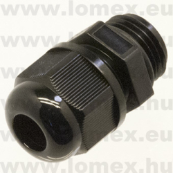 DDL-M16P (DEG) RoHS TÖMSZELENCE M16 FITTING PLASTIC IP68 - 14-02-26