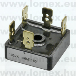 26MT160 (VIS) RoHS 3-PHASE PUSH-ON - 20-00-86