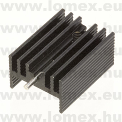 HŰTŐBORDA 15.5x21x10.5mm (FEM) RoHS ALU ELOX - 22-00-89