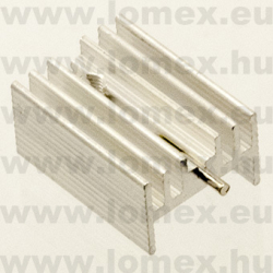 HŰTŐBORDA 15.5x21x10.5mm (FEM) RoHS ALU NATUR - 22-00-93