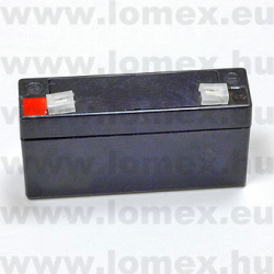 A6/1.2  AKKU ZSELÉS 6V  1.2Ah - 23-00-39