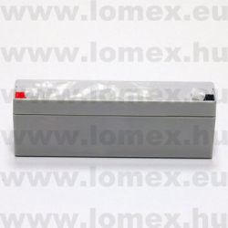 A12/2  AKKU ZSELÉS 12V  2.3Ah/1.9Ah - 23-00-78