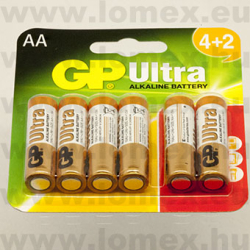 GP LR6 AA  CERUZA ELEM 1.5V ULTRA ALKALINE - 23-01-28