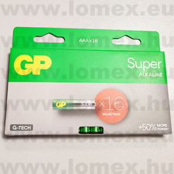 GP LR03 AAA  MIKRO ELEM 1.5V SUPER ALKALINE - 23-01-61