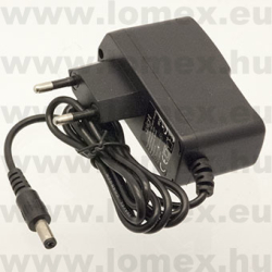 ADAPTER     500mA  12V  KAPCSOLÓ ÜZEM WMT - 24-01-92