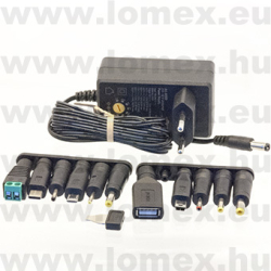 ADAPTER 1500mA  3-12V ÁLLIT. - 24-03-00