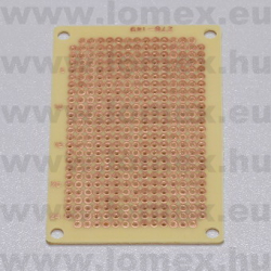 PRÓBAPANEL    72x 47mm PCB-3  (SCI) 371 PONT - 25-00-40