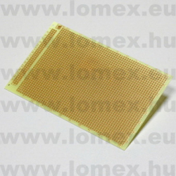 PRÓBAPANEL   100x160mm UP931EP EURO KÁRTYA  37p+41612  ÜVEGSZ. 1 PONTOS - 25-00-51