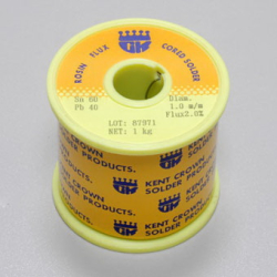 FORRASZTÓ ÓN  1.0mm 1.00kg  Sn60/Pb40 *KIZÁRÓLAG VÁLLALKOZÁSOK RÉSZÉRE* - 27-00-33