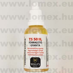 TS 500L (WLF) FORRASZTÓ GYANTA OLDAT 30ml - 27-00-46