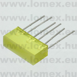 L-845/3YDT (KIN) RoHS 5x16 YEL - 34-02-83