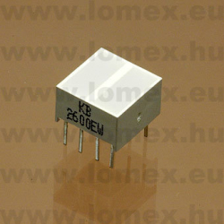 KB-2600EW (KIN) RoHS 8.89x3.81 RED - 34-03-37
