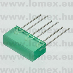 L-845/3GDT (KIN) RoHS 5x16 GRE - 34-03-60