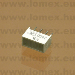 KB-2400YW (KIN) RoHS 8.89x3.81 YEL - 34-04-46