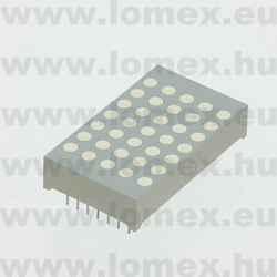 FYM-12571AUHR-21 (FYL) RoHS 5x7 MATRIX SRED - 35-03-96