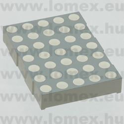FYM-40571AUHR-21-L6.0 (FYL) RoHS 5x7 MATRIX SRED - 35-04-15