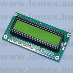 RC1602A-YHY-ESX (RST) RoHS 2x16 CH. LIGHT:LED - 37-00-78