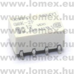 G6K-2F 12DC (OMR) RoHS 12VDC DPDT SMD - 42-01-72