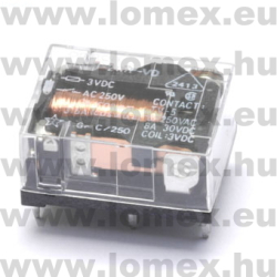 G6CU-2117P-US 3DC (OMR) RoHS 3VDC SPST-NO + SPST-NC - 42-02-01