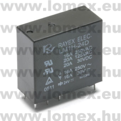 LM1H-24D 24DC (RAY) RoHS 29x12.5x25.5m - 42-02-64