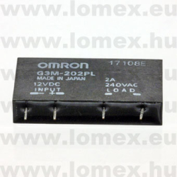 G3M-202P-L 12DC (OMR) RoHS  SSR   2A 240VAC - 42-04-28