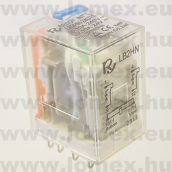 LB2HN-24DTS (RAY) RoHS 24VDC DPDT TEST BUTTON - 42-18-56